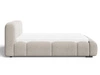 Polsterbett mit Bettkasten und Lattenrost 140x200 Aubi Beige
