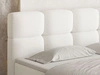 Boxspringbett mit Bettkasten 140x200 Rivon Creme