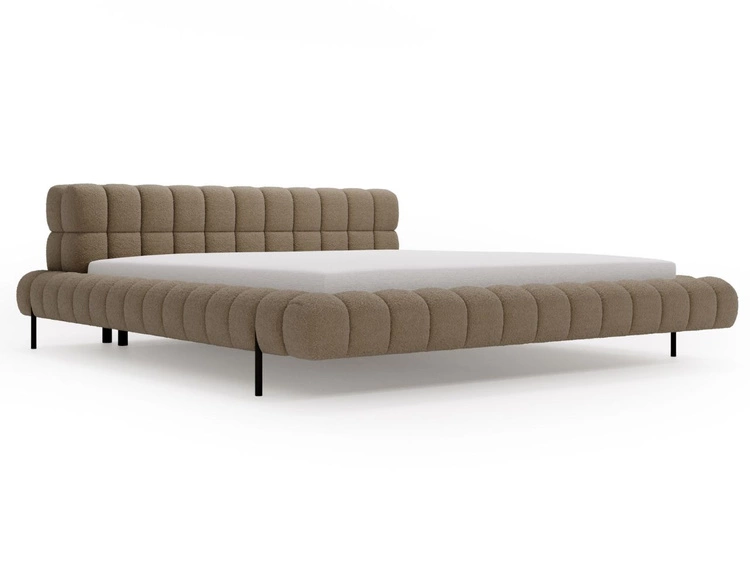 Polsterbett mit Lattenrost 160x200 Imagine Braun