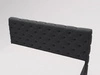 Boxspringbett mit Bettkasten 140x200 Canolo Schwarz