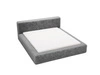 Polsterbett mit Bettkasten und Lattenrost 120x200 Enjoy Grau