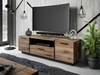 Wohnzimmer-Set im Loft-Stil Lunelie Eiche Flagstaff