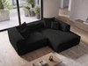 Ecksofa L Rechts Vellaro Schwarz