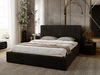 Polsterbett mit Bettkasten und Lattenrost 120x200 Malmo Braun