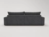 Ecksofa L-Form mit Schlaffunktion und Bettkasten Havi Links Graphit