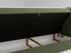 Boxspringbett mit Bettkasten 140x200 Osteno Grün