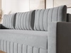 Schlafsofa mit Bettfunktion und Bettkasten Castelo Dunkelgrau