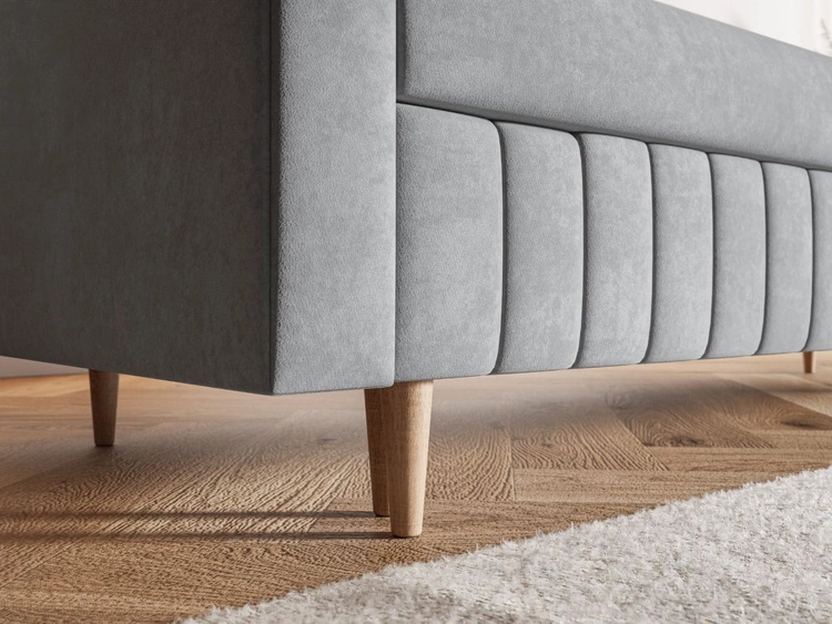 Schlafsofa mit Bettfunktion und Bettkasten Castelo Beige