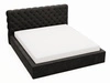 Polsterbett mit Bettkasten und Lattenrost 160x200 Apollo Schwarz