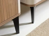 Kommode mit Türen und Schubladen, 140 cm, Arelis Kaschmir, Royal Nussbaum