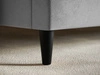 Polsterbett mit Lattenrost 180x200 Trio Dunkelblau