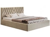 Polsterbett mit Bettkasten und Lattenrost 140x200 Andri Beige