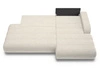 Ecksofa L-Form mit Schlaffunktion und Bettkasten Lisso Rechts Beige