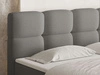 Boxspringbett mit Bettkasten 180x200 Rivon Grau