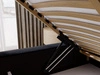 Polsterbett mit Bettkasten und Lattenrost 140x200 Plaza Schwarz