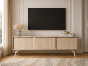  TV-Lowboard mit Türen Modena Beige