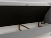 Boxspringbett mit Bettkasten 140x200 Primavera Hellgrau