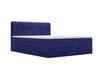 Boxspringbett mit Bettkasten 120x200 Forte Dunkelblau