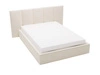 Polsterbett mit Bettkasten und Lattenrost 160x200 Lizbona Beige
