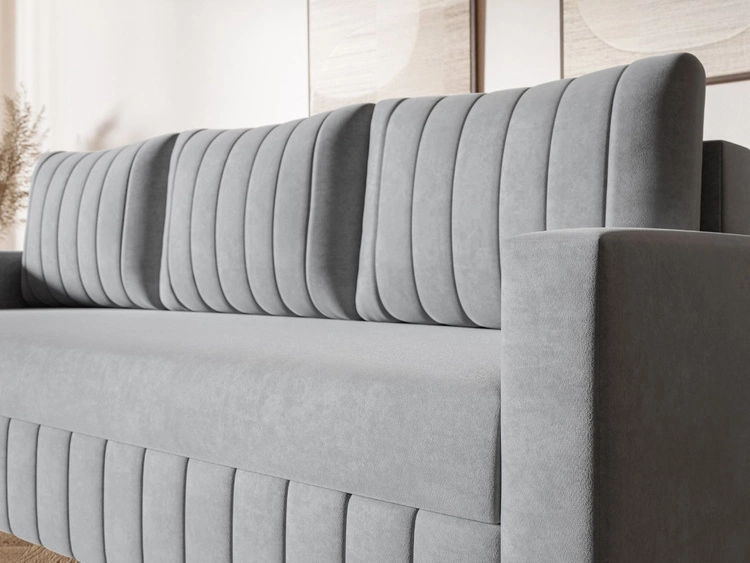 Schlafsofa mit Bettfunktion und Bettkasten Castelo Dunkelgrau