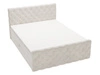 Boxspringbett mit Bettkasten 160x200 Lunaris Creme