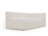 Jugendbett Einzelbett mit Bettkasten und Lattenrost 90x200 Cloud One Beige