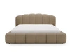 Polsterbett mit Stauraum und Lattenrost 160x200 Cloud Soft Braun