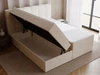 Boxspringbett mit Bettkasten 140x200 Maison Beige