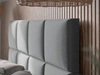 Polsterbett mit Lattenrost 120x200 Luxe Beige