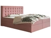 Boxspringbett mit Bettkasten 160x200 Denza Rosa
