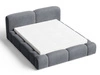 Polsterbett mit Bettkasten und Lattenrost 160x200 Aubi Dunkelgrau