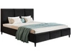 Polsterbett mit Lattenrost 140x200 Trio Schwarz
