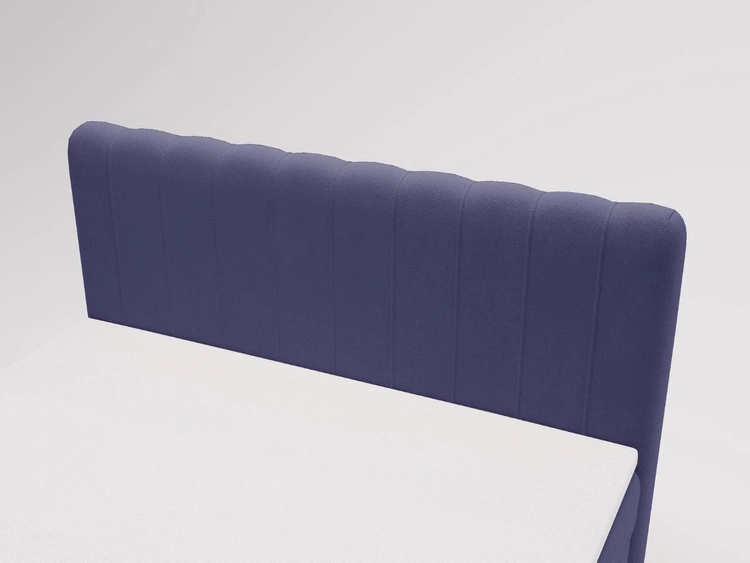 Boxspringbett mit Bettkasten 180x200 Osteno Dunkelblau