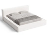 Polsterbett mit Bettkasten und Lattenrost 180x200 Mali Creme