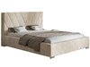 Polsterbett mit Bettkasten und Lattenrost 160x200 Tivoli Beige