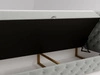 Boxspringbett mit Bettkasten 180x200 Canolo Hellgrau