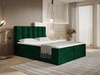 Boxspringbett mit Bettkasten 120x200 Cascada Grün