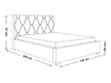 Polsterbett mit Bettkasten und Lattenrost 120x200 Tasso Schwarz