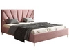Polsterbett mit Lattenrost 160x200 Fuzi Rosa