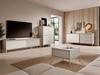 Couchtisch mit Stauraum Sorano Beige