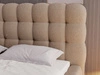 Polsterbett mit Bettkasten und Lattenrost 160x200 Twist Braun