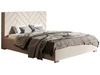 Polsterbett mit Bettkasten und Lattenrost 160x200 Toreto Beige