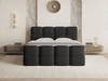 Boxspringbett mit Bettkasten 180x200 Rivon Schwarz