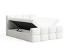 Boxspringbett mit Bettkasten 120x200 Rivon Creme