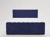 Boxspringbett mit Bettkasten 120x200 Lunaris Blau