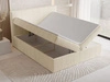 Boxspringbett mit Bettkasten 160X200 Brisa Beige