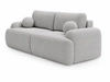 Sofa mit Schlaffunktion und Bettkasten Aurio Grau