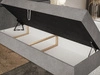 Boxspringbett mit Bettkasten 120x200 Hera Dunkelblau