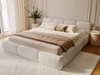 Polsterbett mit Bettkasten und Bettrost 180x200 Sweet Low Beige