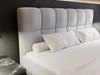 Boxspringbett mit Bettkasten 200x200 Alicante Grau